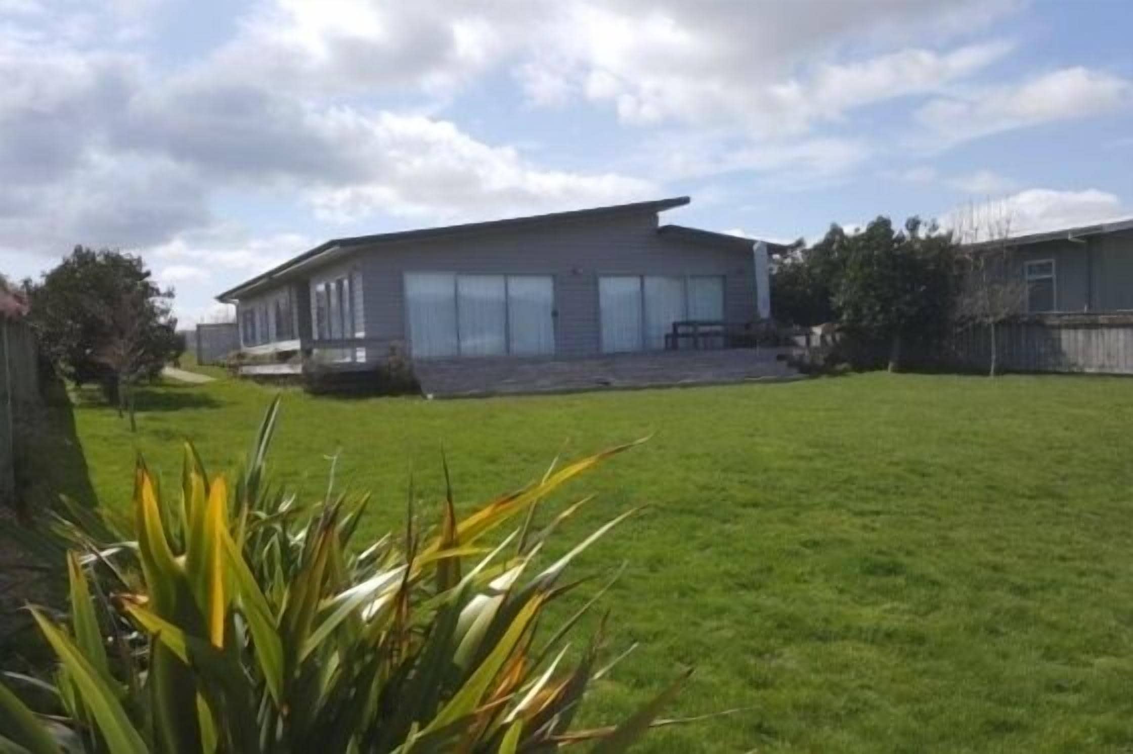 Large, flat lawn