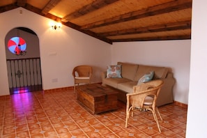 TV, fireplace, DVD player