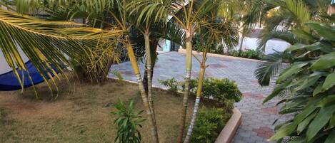 Enceinte de l’hébergement