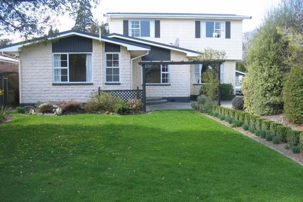 View of the house from McLauchlan Street