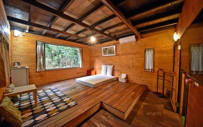 A tree house 4 big rooms