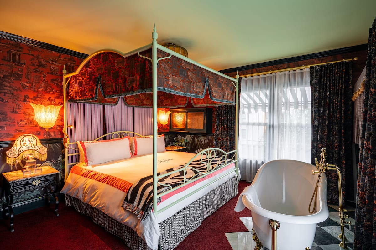 Suite - 1 kingsize-seng - terrasse | 2 soveværelser, premium-sengetøj, senge med topmadrasser, minibar