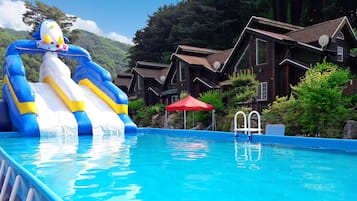 Seasonal outdoor pool