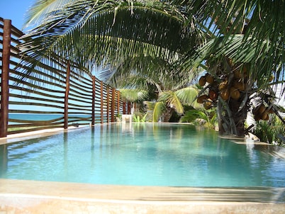 La Casa del Xix / with spectacular palapa and mayan pool