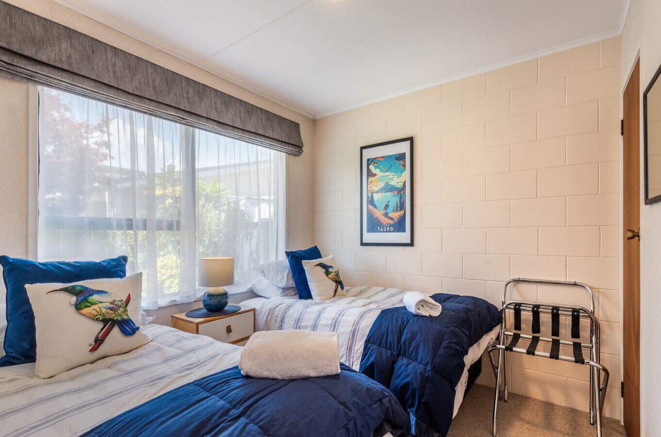 2 bedrooms, iron/ironing board, travel cot, WiFi