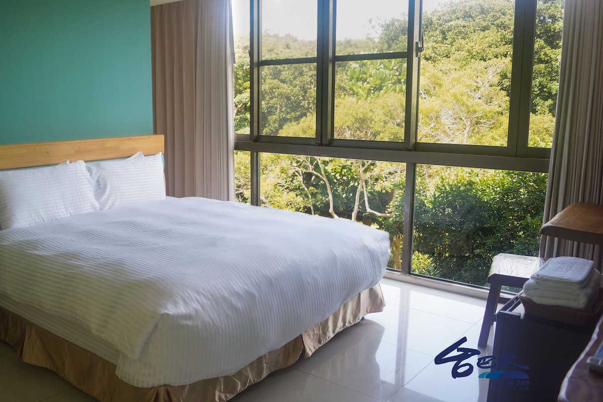 Luxury Double Room | Down comforters, individually decorated, desk, blackout drapes