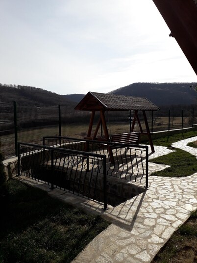 Discover the peace and tranquility at Vineyard Chalet.