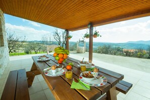 Chaumière, 3 chambres | Terrasse/patio