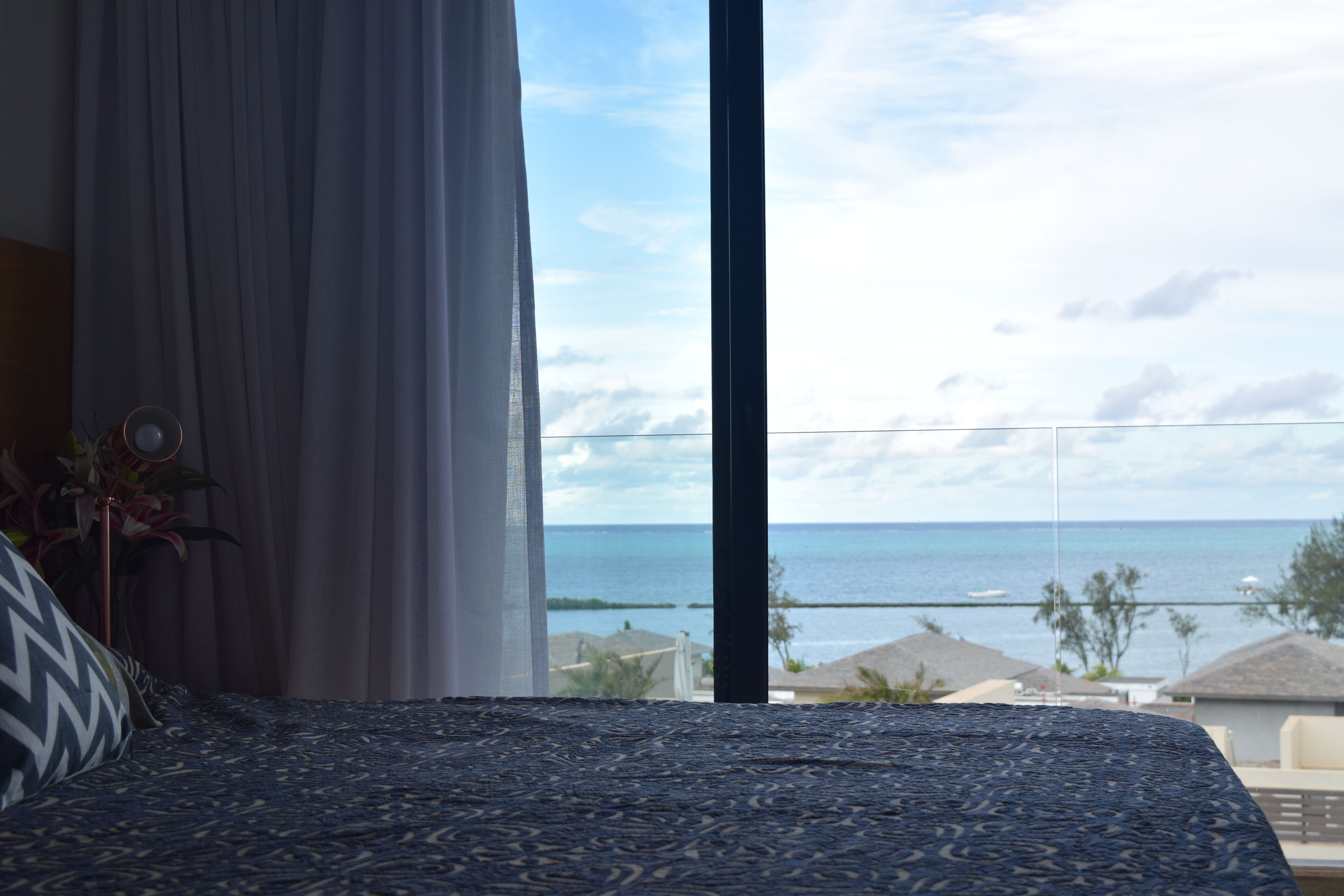 Sea view from bedroom
