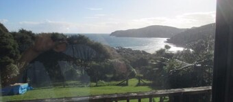 Stunning Tryphena Harbour and Hauraki Gulf views