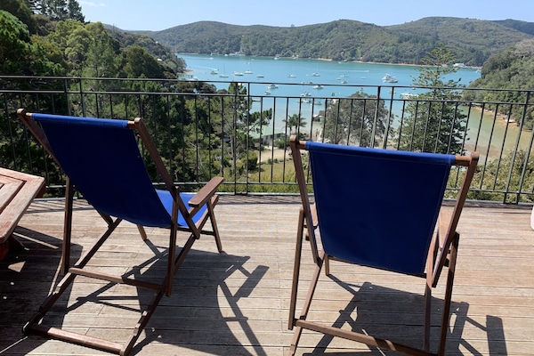 Breathtaking Views from the deck. Bon Accord Harbour