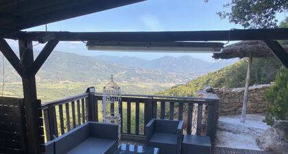 Chalet STELLA gitotel avec terrasse de 80m2 avec vue panoramique