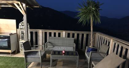 STELLA gitotel chalet with 80m2 terrace with panoramic view