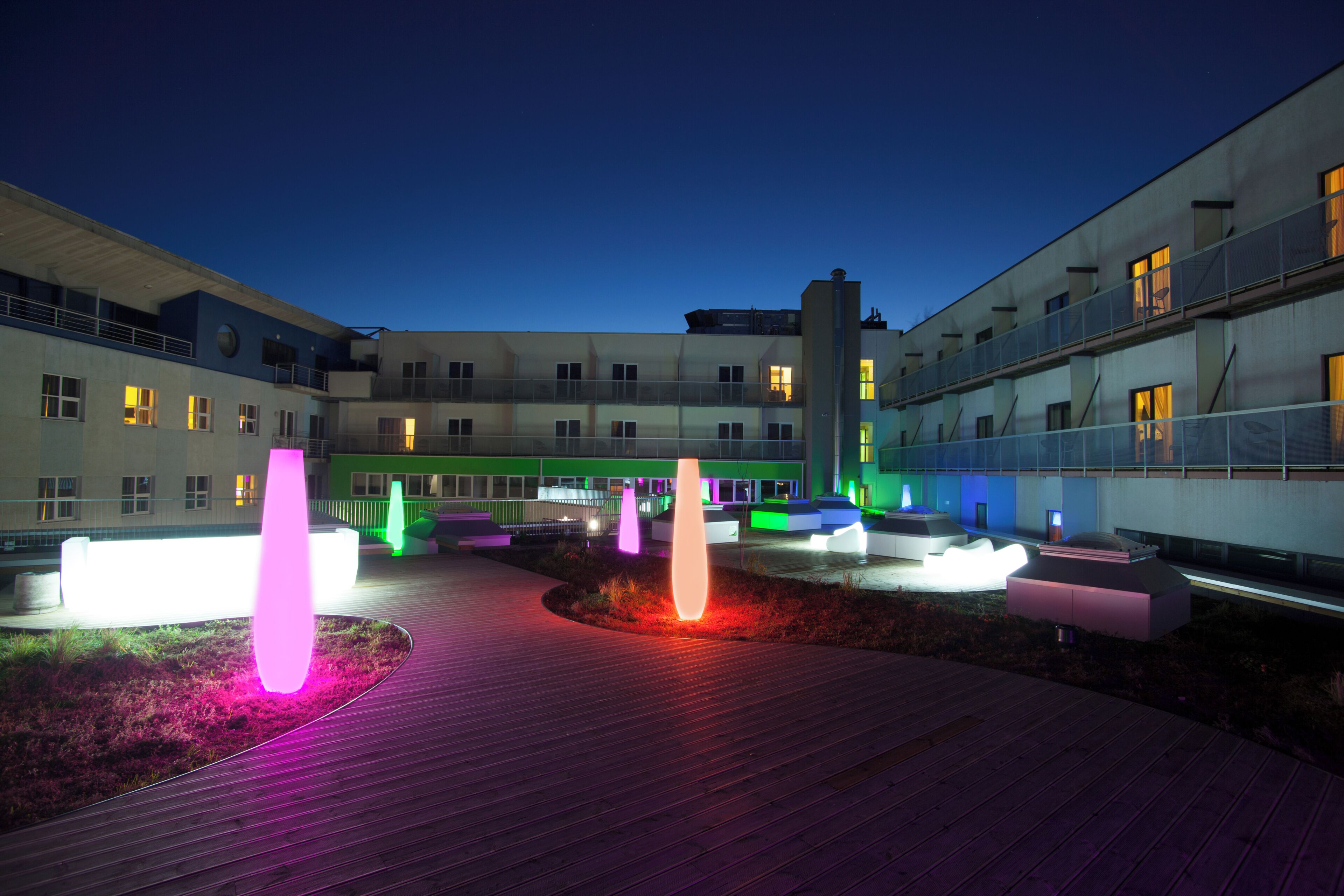 Rooftop terrace