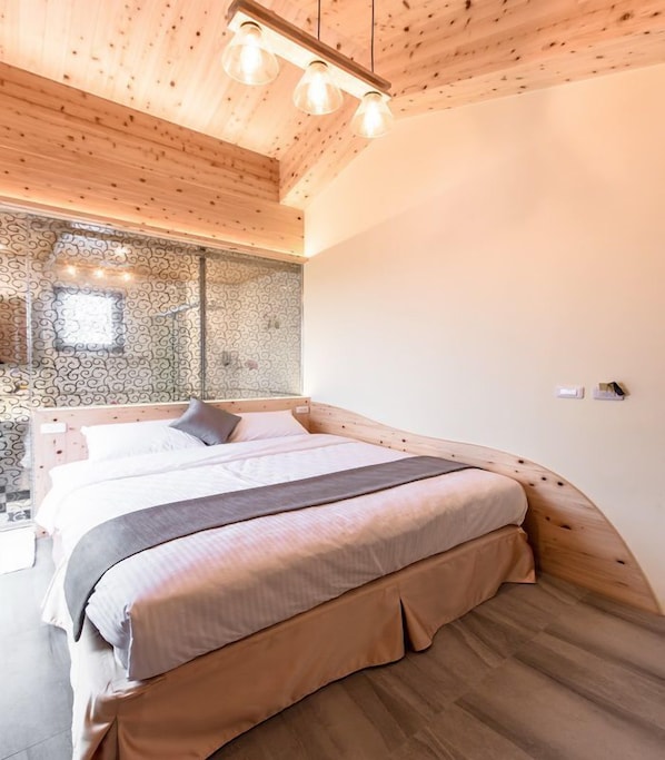 Habitación doble, vista al océano | Escritorio, wifi gratis y ropa de cama 