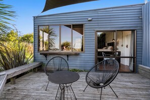 Terrace/patio - The Studio with water views (Tasman)