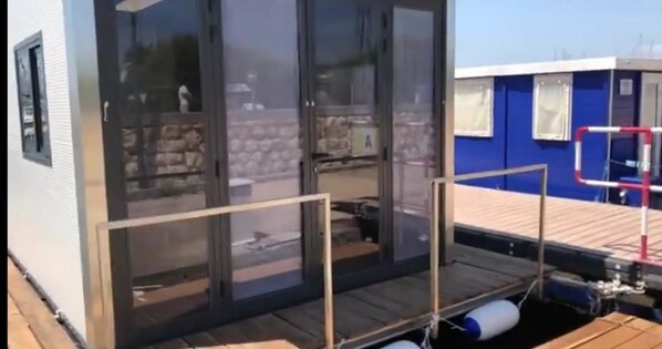 Façade de l’hébergement