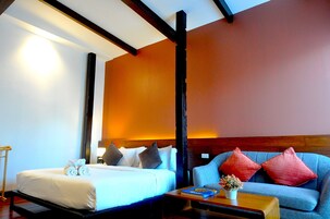 豪華開放式客房 | 書桌、手提電腦工作空間、遮光窗簾/窗簾、隔音