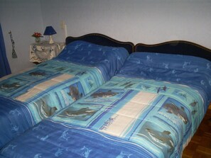 Premium bedding, individually decorated, individually furnished