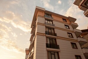 Overnatningsstedets facade