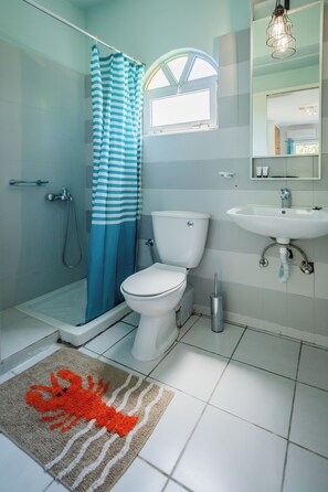 Kahden hengen huone | Kylpyhuone | Pyyhkeet, vessapaperi