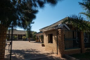 Voorkant van accommodatie