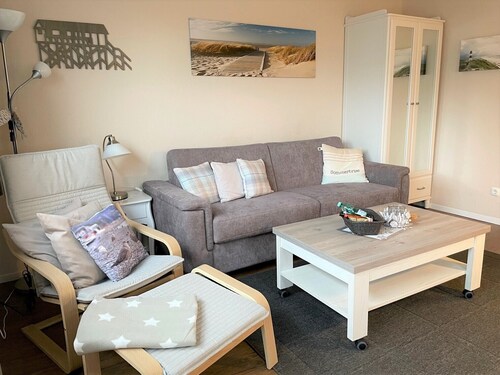Herzlich Willkommen in unserer Ferienwohnung "Möwennest" in bester Lage! WLAN