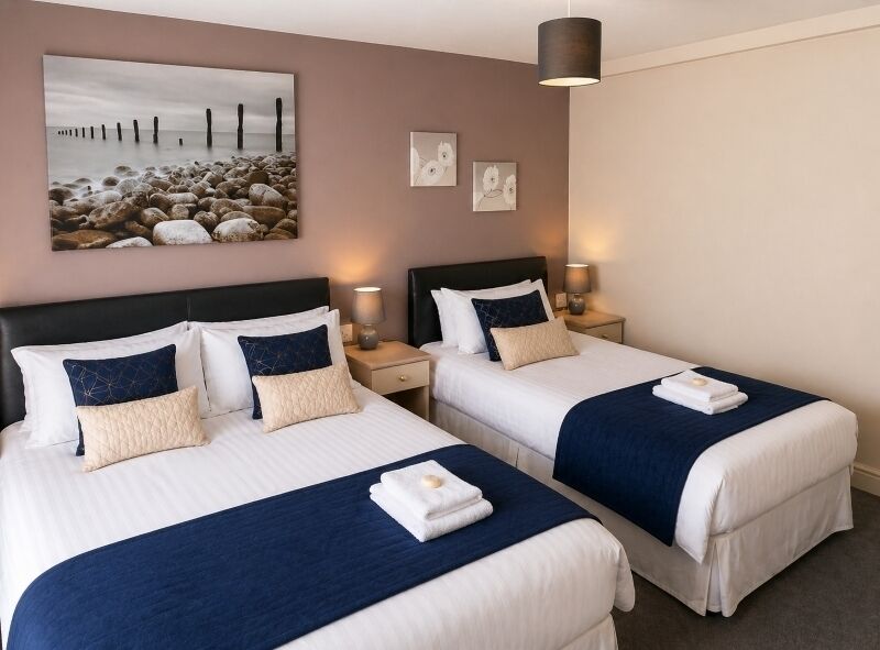 Blackout drapes, iron/ironing board, free WiFi, bed sheets