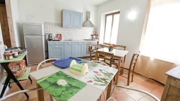 Daily self-service breakfast (EUR 3 per person)