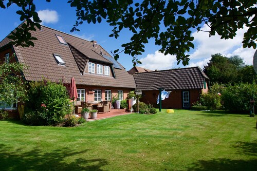  gemütliche u.familienfreundliche Wohnung im Künstlerdorf Oldsum