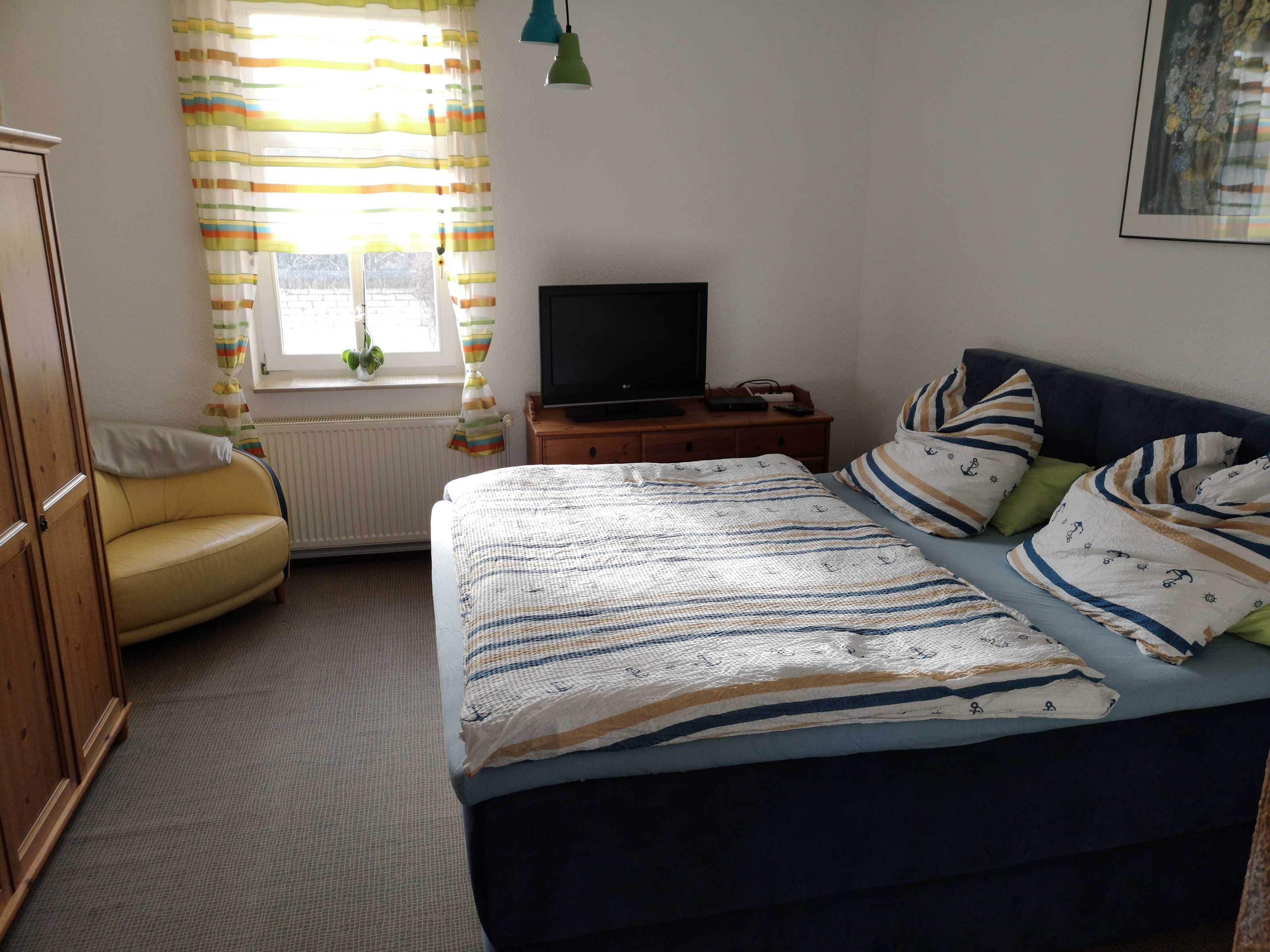2 Schlafzimmer, Reisekinderbett, WLAN, Bettwäsche