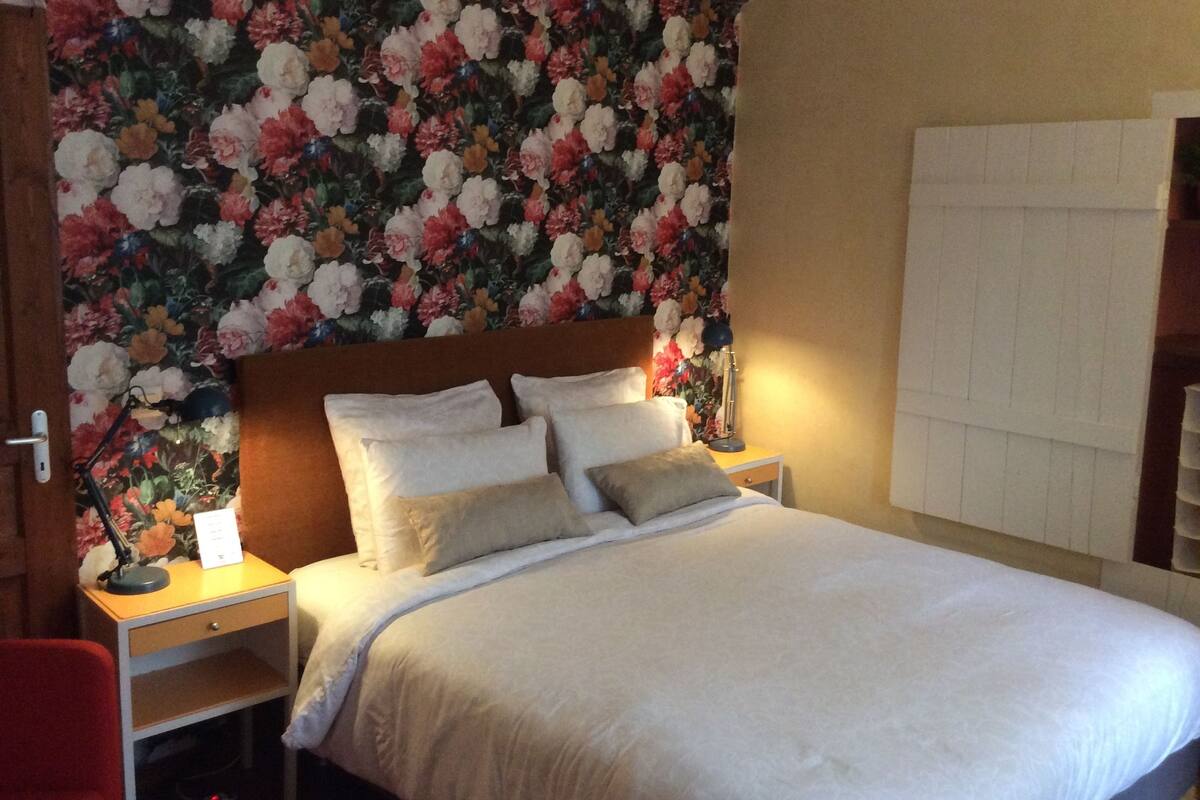 Habitación doble (Le Châtaigner) | Wifi gratis y ropa de cama