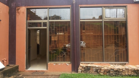 Entrada de la propiedad