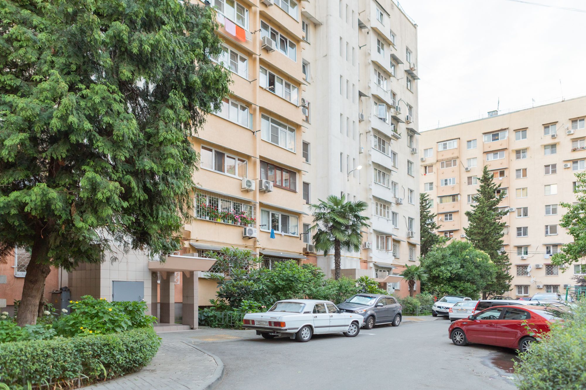 Fassade der Unterkunft