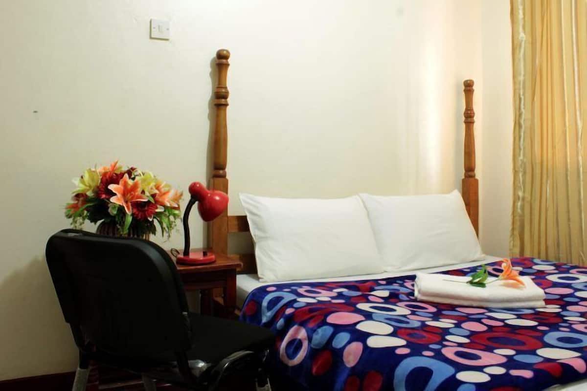 Habitación individual estándar | Escritorio, cortinas opacas, ropa de cama