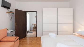 Apartment (A3) | Kostenloses WLAN, BettwÀsche