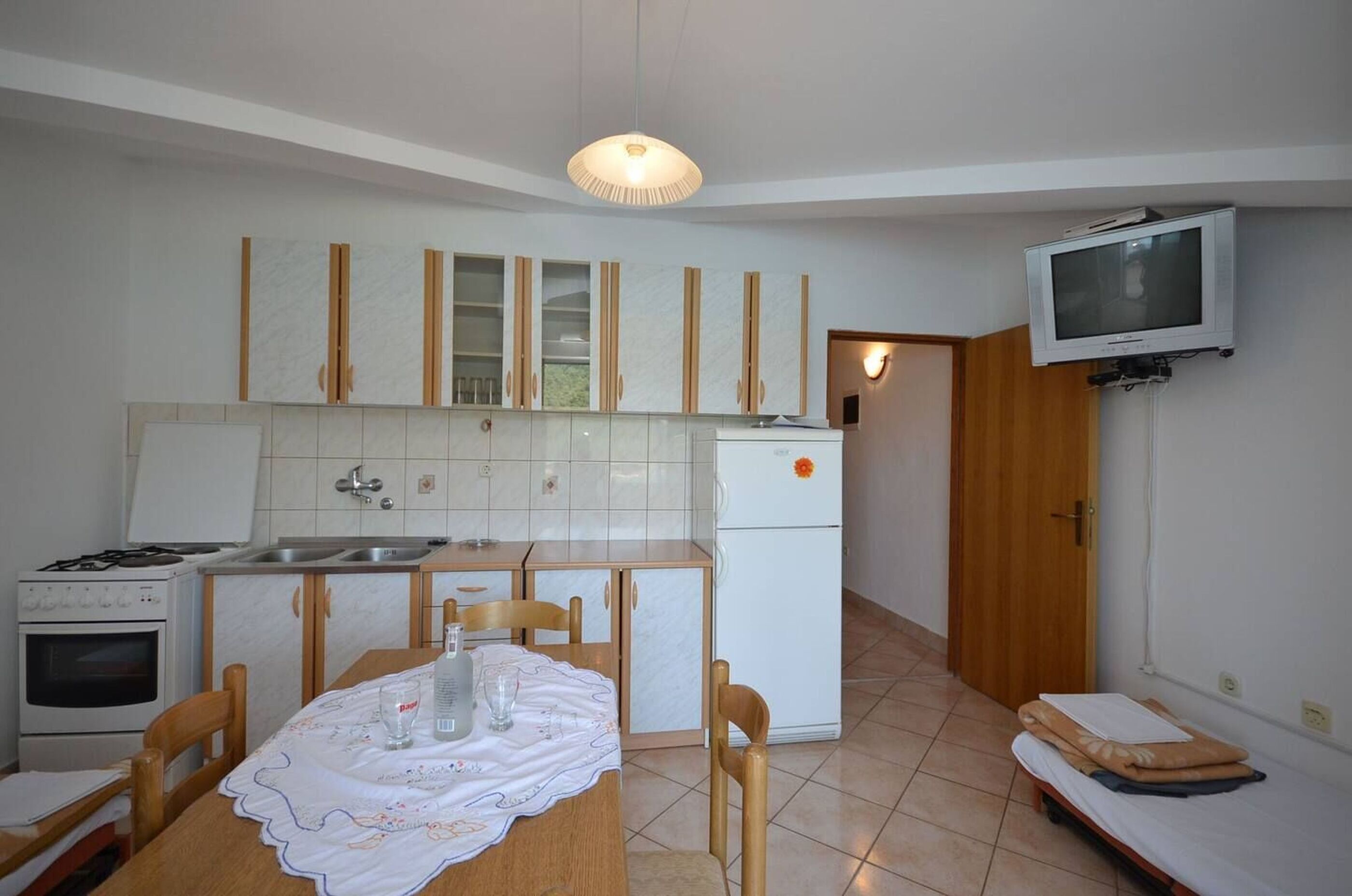 Appartement (A3) | Cuisine privée | Réfrigérateur, plaque de cuisson
