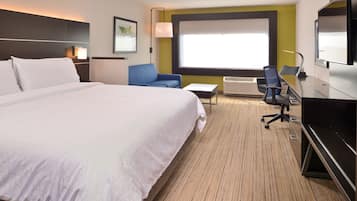 Desk, blackout drapes, iron/ironing board, free WiFi