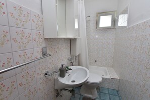 Bathroom | Shower, hair dryer