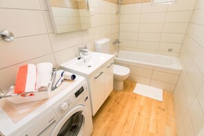 Bathroom | Shower, hair dryer