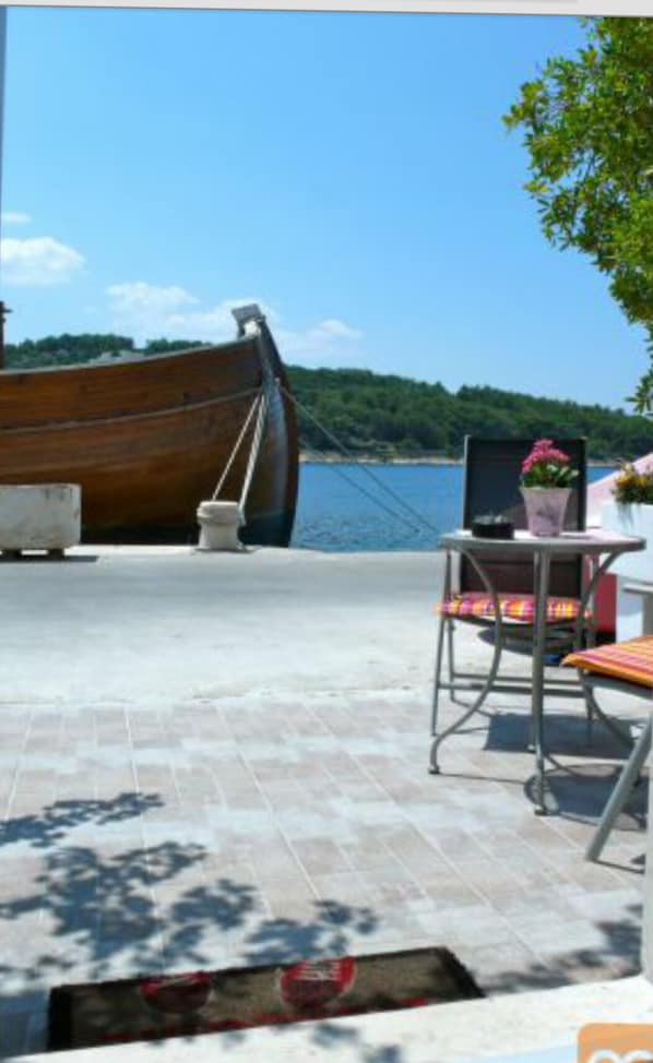 Terrace/patio - Apartments Djurdjica (Selca)