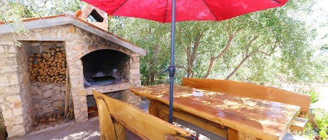 Aire de pique-nique/barbecue