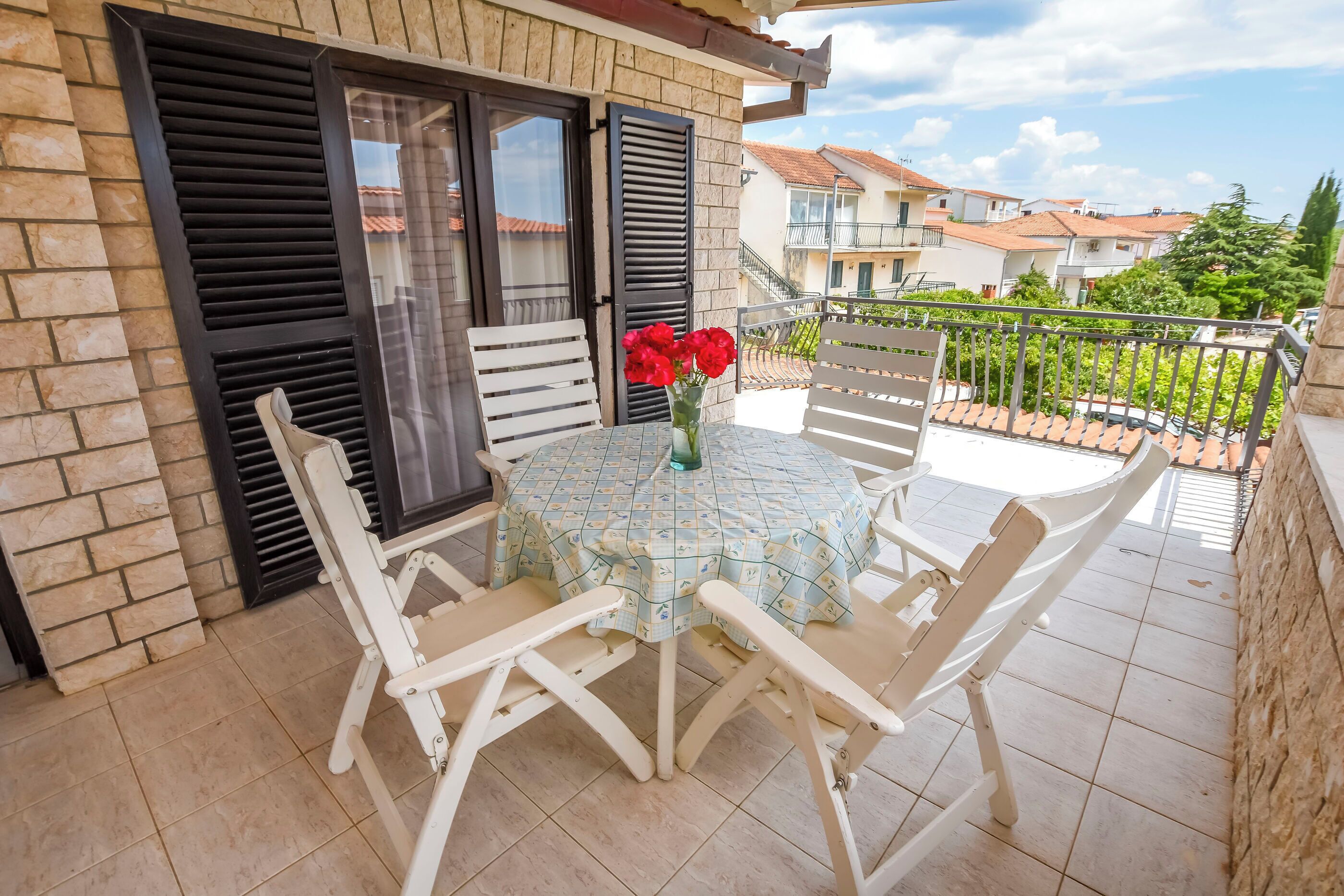 Apartment (A1) | Balkon