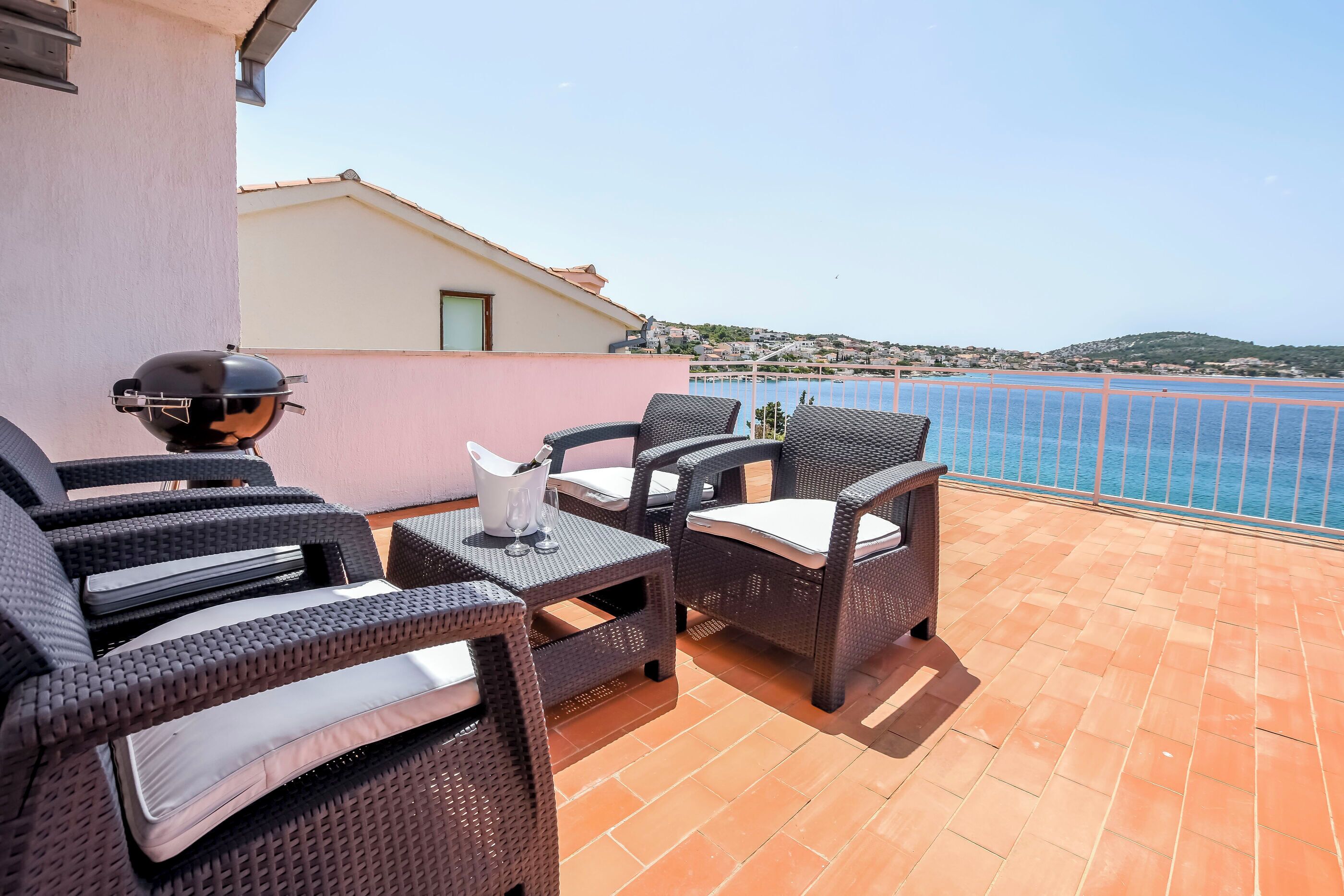 Apartment (A1) | Blick auf das Wasser