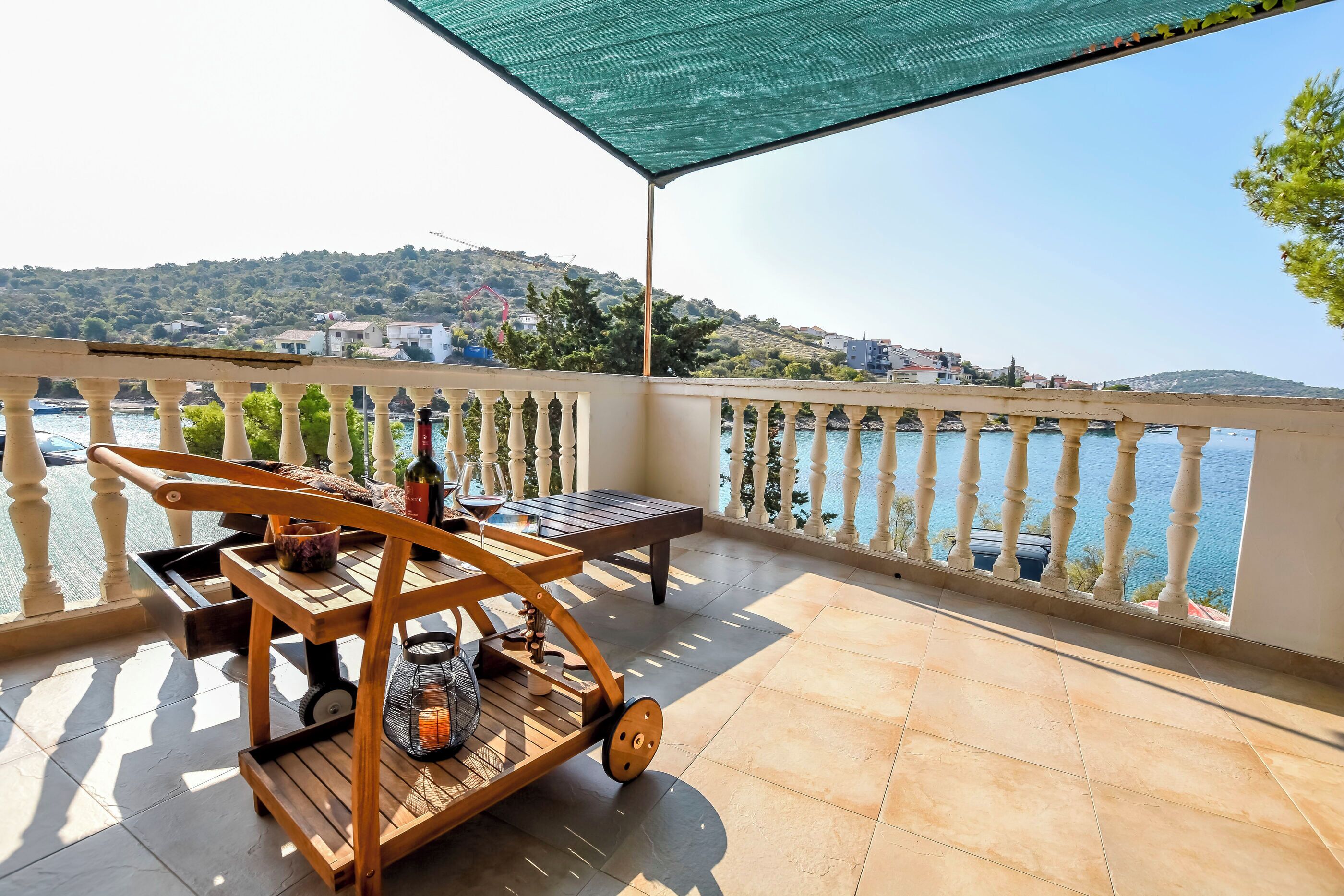 Apartment (A1) | Blick auf das Wasser