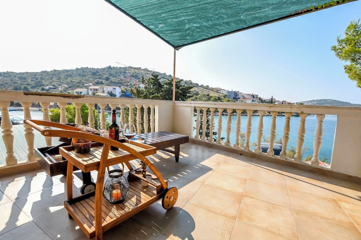 Apartment (A1) | Blick auf das Wasser