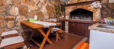 Aire de pique-nique/barbecue