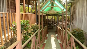 Enceinte de l’hébergement