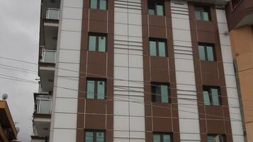 Voorkant van accommodatie