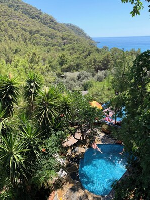 Seasonal outdoor pool